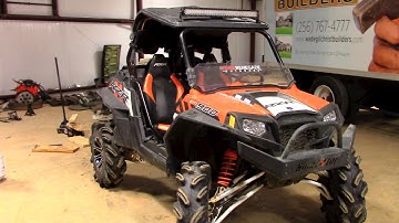 2014 Rzr 900 custom sub box build