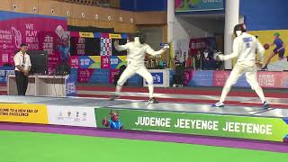 Fencing 🤺 Men's Epee Team FINAL, Madhya Pradesh vs SSCB | DD Sports