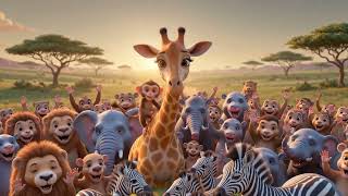 The Giraffe Who Was Too Tall 🦒 | Kids Moral Story | Zuma Zoo Stories