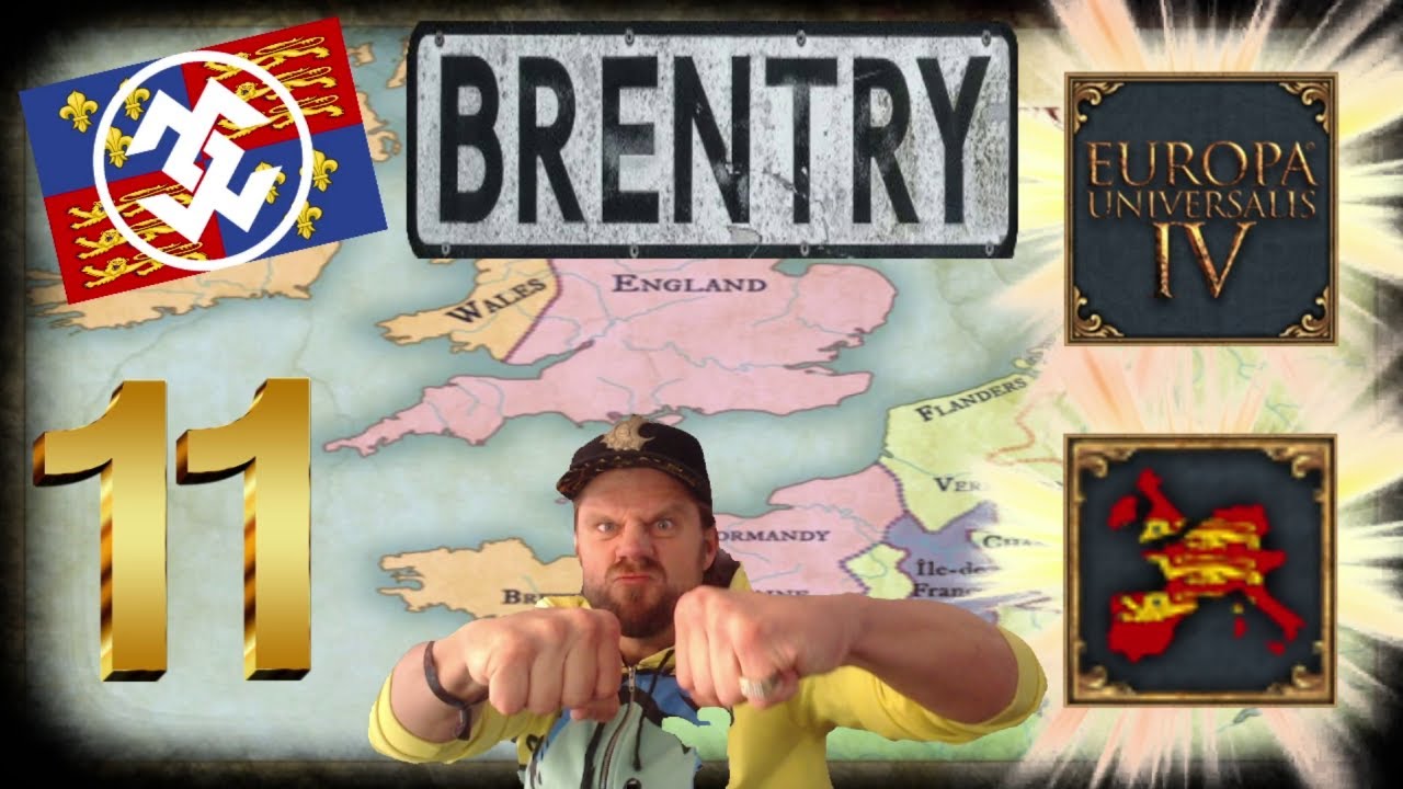 RISE Of The ROYAL ARMY!!! (11) {England} Angevin Empire, BRENTRY 👑 Europa Universalis IV YouTube