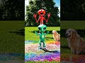 Baby Alien Bounces Into Rainbow Goo