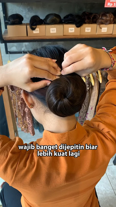 Tutorial Hairdo pakai Sanggul Praktis😍