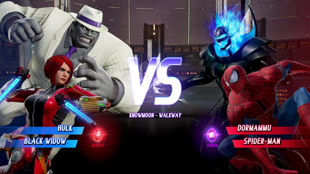 Grey Hulk And Black Widow Vs Dormammu And Spiderman MARVEL VS