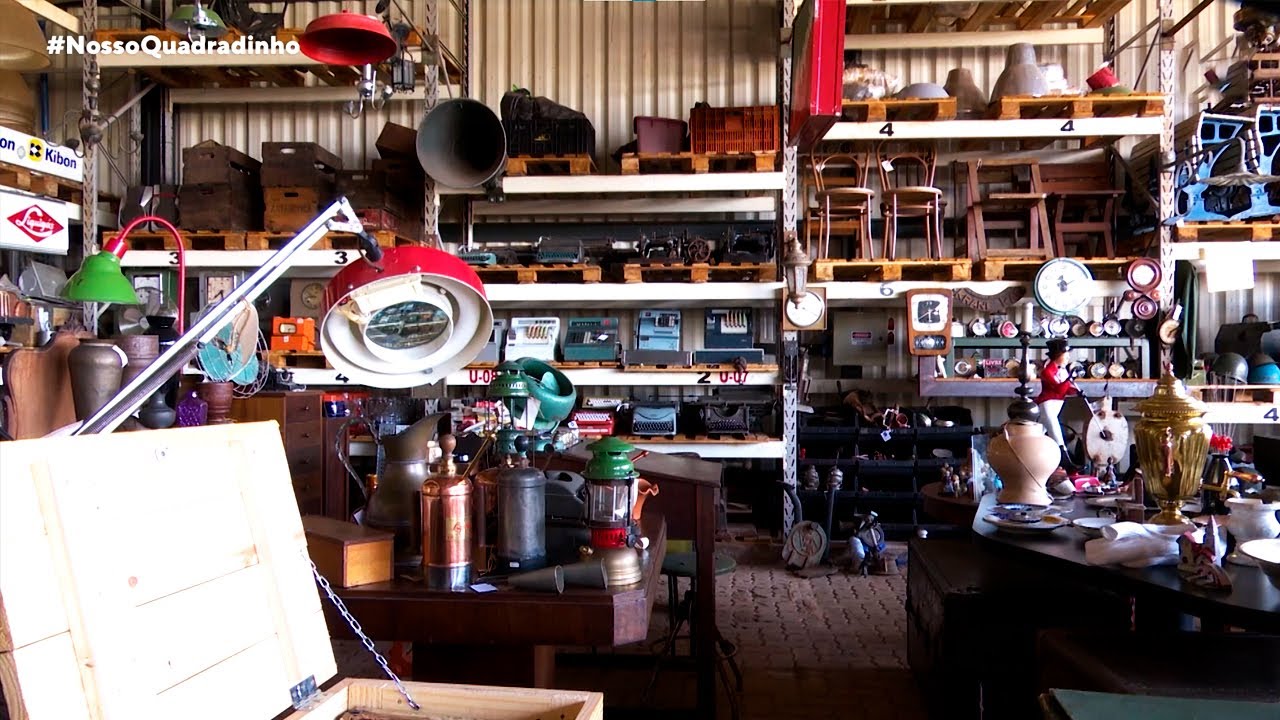 Mercado de antiguidades de Brasília relembra o passado