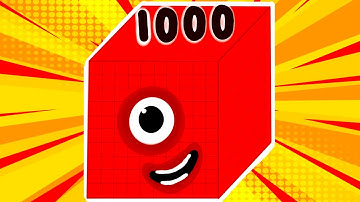 Numberblocks Alphablocks Crossover THANK YOU 1000 SUBSCRIBERS