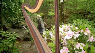 Heavenly Music  Relaxing Harp Instrumental  Peacefulness Music