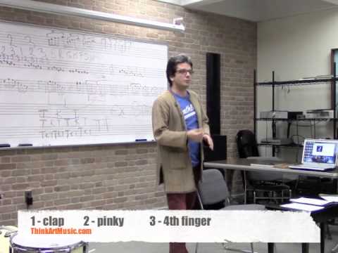 Introduction to Indian/Pakistani Approach to Rhythm -  Three Speeds