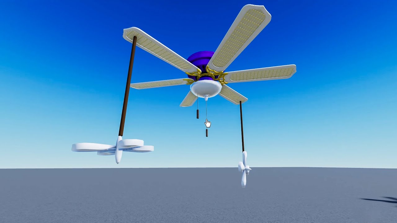 Самые ОПАСНЫЕ места установки потолочных вентиляторов в Roblox