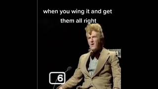 When you wing it and get them all right anyway #Comedy #Funny