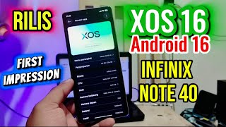 RILIS‼️XOS 16 ANDROID 16‼️ INFINIX NOTE 40_Upgradenya Terlalu Jauh screenshot 4