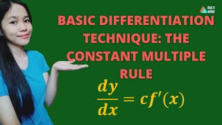 Proving the Constant Multiple Rule with Differentiation Examples
