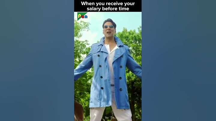 When you received Salary before Time  #Shorts #Entertainment #AkshayKumarComedy