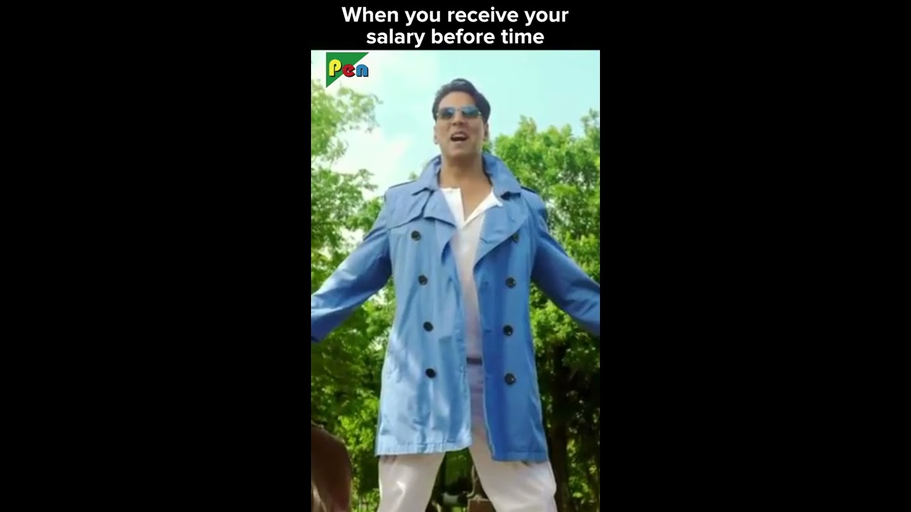 When you received Salary before Time  #Shorts #Entertainment #AkshayKumarComedy