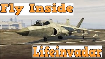 GTA 5 Online Insane Glitch How To Fly A Hydra Inside Lifeinvader (1.26/1.28) Insane New Method