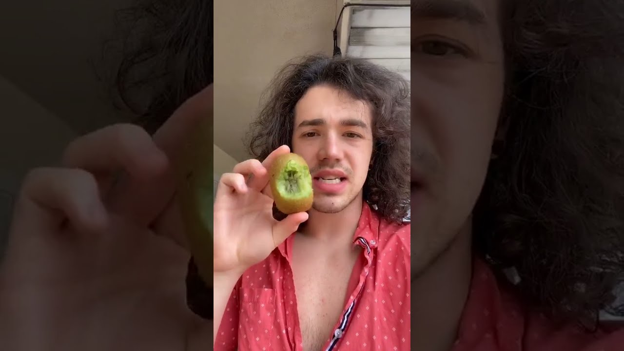 How To Eat A Kiwi! YouTube