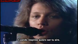 Bon Jovi - I'll be there for you (Sub Español)