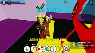 How to find Arnie Pye Stonecutter in Find the Simpsons