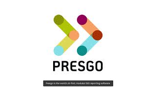 Presgo : Power Your ESG Reporting with Smarter Tools