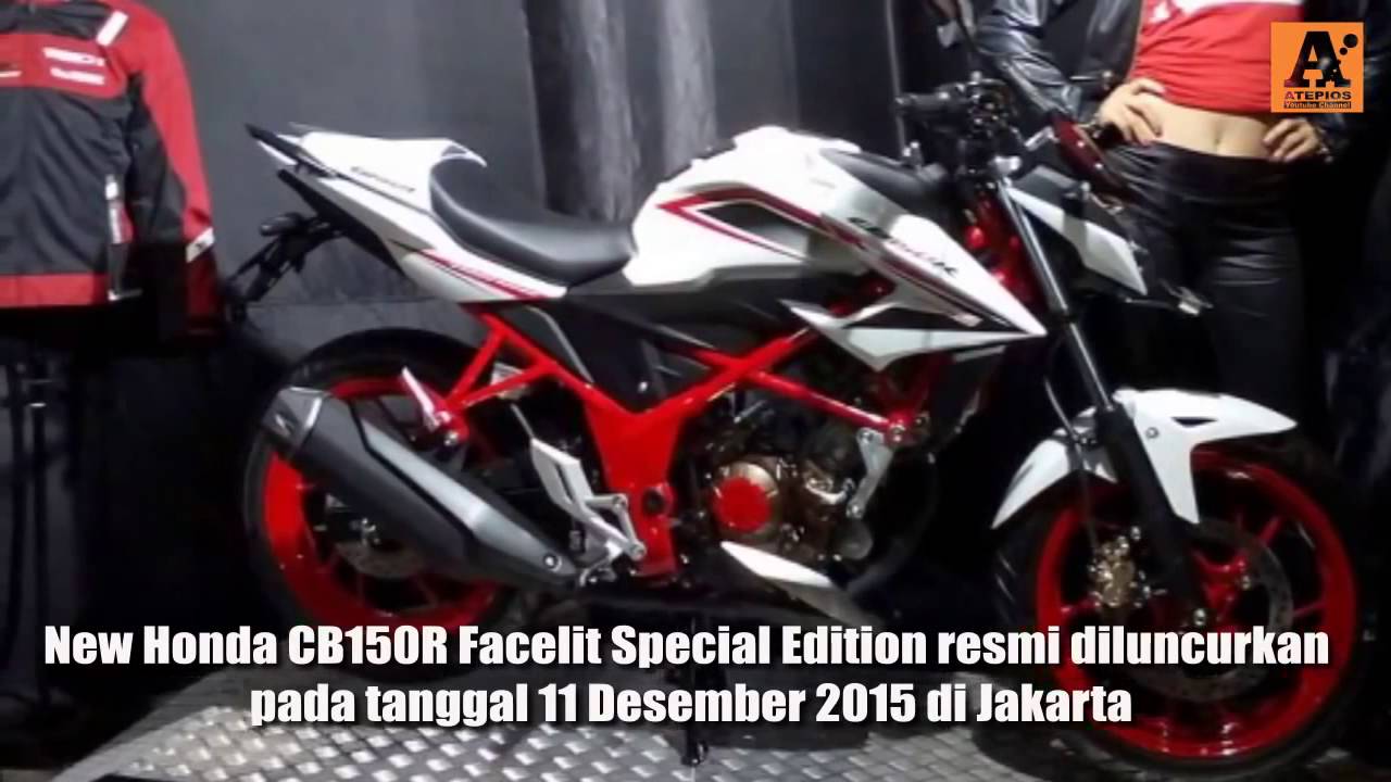 Modifikasi Honda Cb150r Facelit 2015 Special Edition Youtube