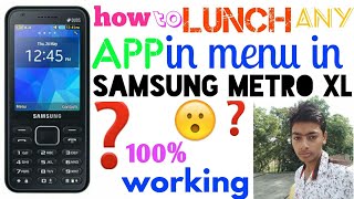 How to launch any app in menu in Samsung metro xl screenshot 4