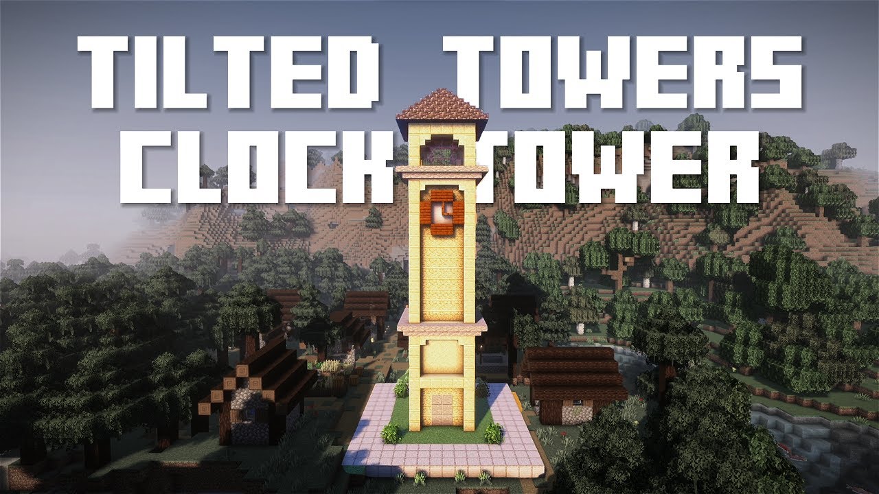 How To Build Tilted Towers Clock Tower from Fortnite In Minecraft How To Build Tilted Towers Clock Tower from Fortnite In Minecraft