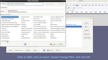 Making macros in Audacity