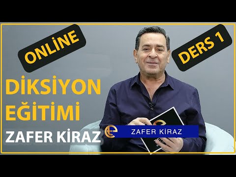 ZAFER KİRAZ | DİKSİYON - ETKİLİ VE GÜZEL KONUŞMA  | 1. DERS