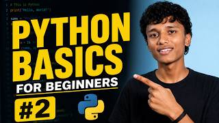 Python Tutorial for Beginners | Variables & Data Types in Python | Episode 2