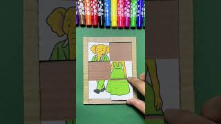 Italian Brainrot Family Cardboard Handmade Puzzle Game Challenge