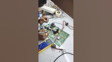 inverter split AC outdoor PCB repairing practical class course join call 9319311715