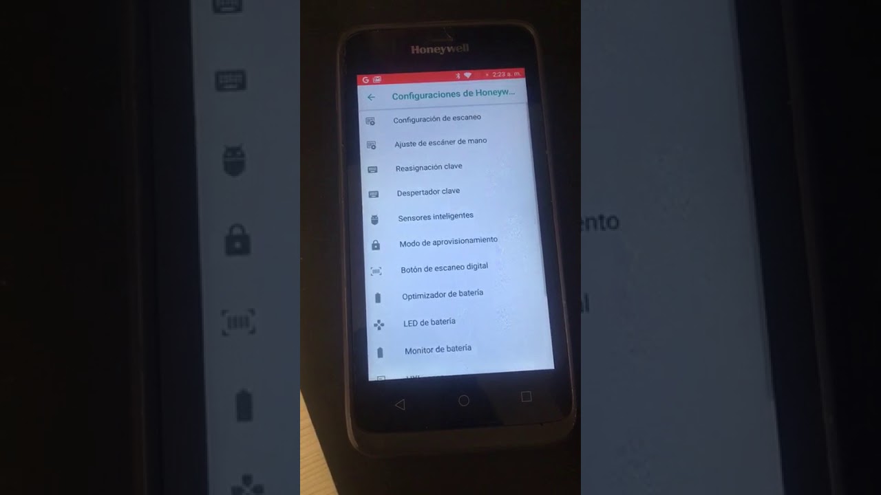 Configurar Teclas en Honeywell EDA 51