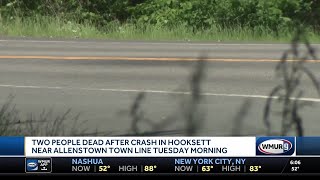 2 dead after crash in Hooksett near Allenstown town line