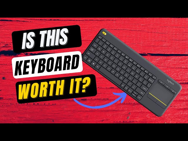 Logitech K400 Wireless Keyboard Review YouTube