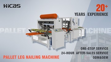 SF9022 Pallet Leg Nailing Machine: High Speed Production with Precision!