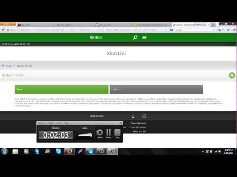 How to get free xbox live gold ( easy ) 2014