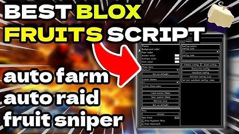 *GODMODE* Roblox Blox Fruits Hack Script GUI: Auto Farm, Devil Fruit SNIPER! (PASTEBIN 2023)