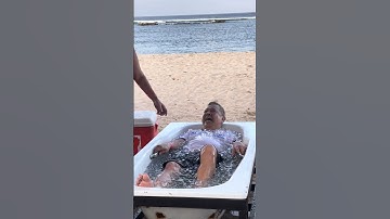 Amazing Ice Bath for Team Building in Bali