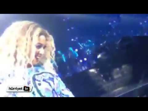 Beyonce hayranının sesini duyunca bakın ne yapıyor !