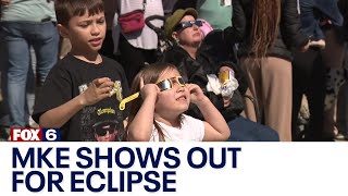 Enjoying the solar eclipse at a watch party | FOX6 News Milwaukee