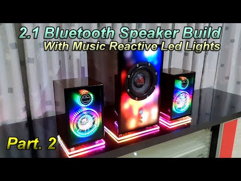 music speaker with lights