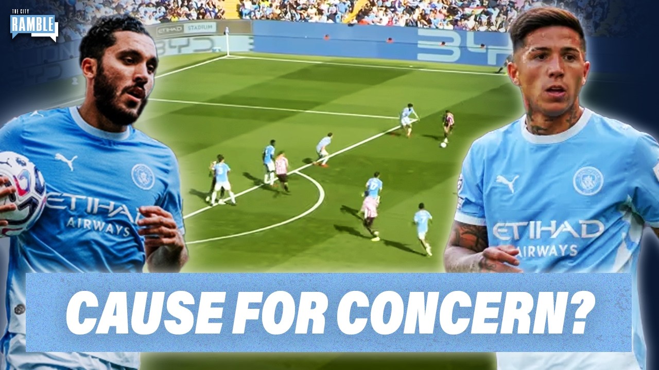Do Fernandez & Cherki Work Together In Man City Midfield?