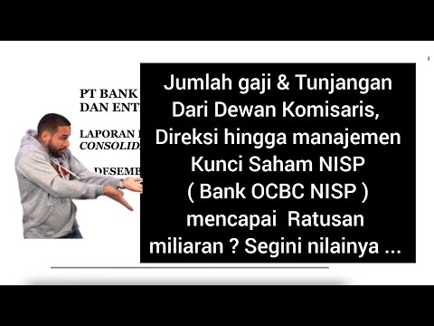 Inilah isi laporan keuangan tahunan Saham NISP ( Bank OCBC ) #ihsg #investasi lo kheng hong value