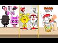 Black vs Pinki x Simon vs Wenda  ASMR MUKBANG Buldak Ramen EATING SOUND