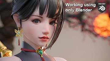 Working with me on Blender - all on Blender