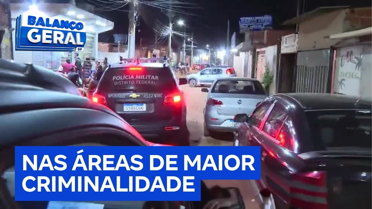 Tropa de elite da PM atua em áreas críticas e aumenta sensação de segurança no DF | Balanço Geral DF