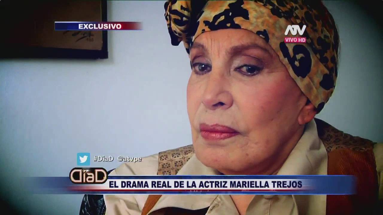 El drama real de la actriz Mariella Trejos