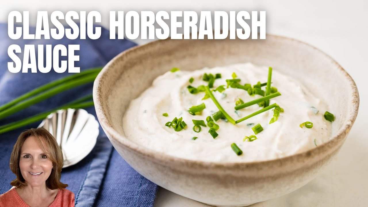 Classic Horseradish Sauce for Prime Rib & Roast Beef - YouTube