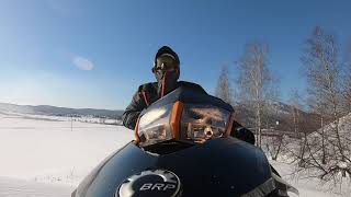 Hot Winter in Siberia! Welcome to Snow Paradise! Snowmobiling