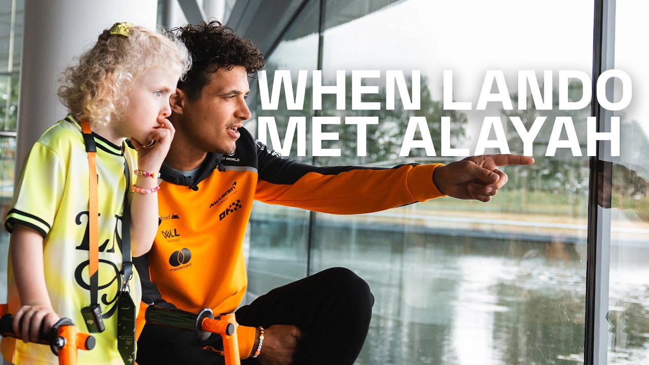 When Lando met Alayah 🥹🧡