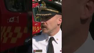 Person found dead outside apartment building after 16th-floor fire